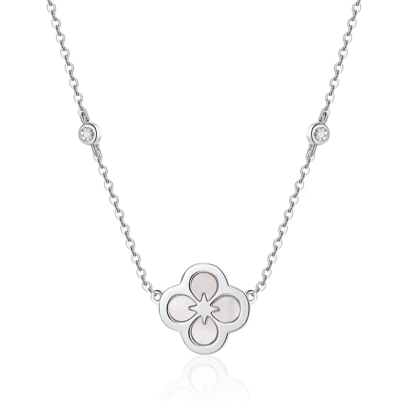 邦楽 Uru JUNO CLOVER [marble] Ventura Clover Necklace | DORADO