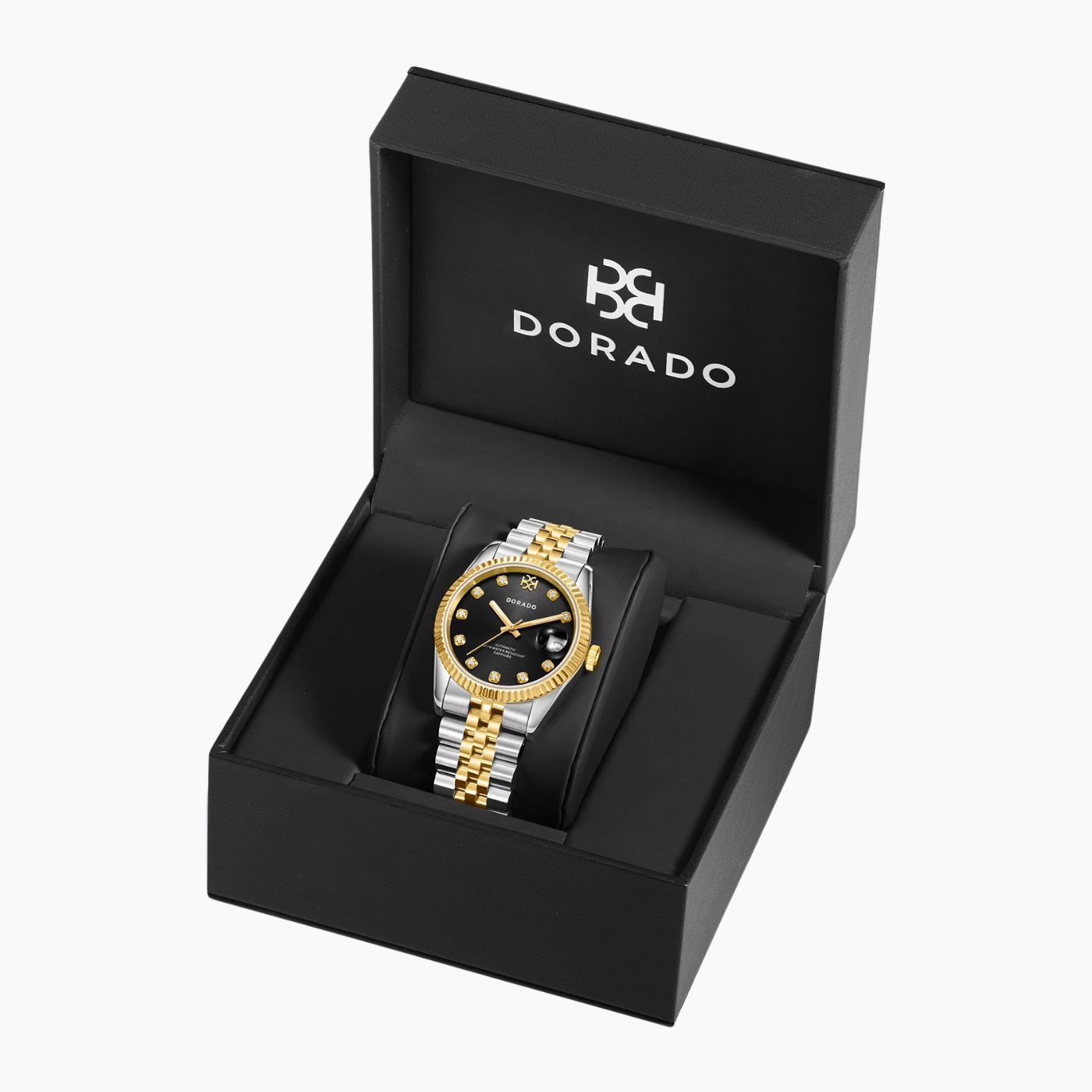 DORADO Two Tone Timeless Watch - Black | Watch by DORADO
