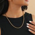 Rope Chain - 4mm | Necklaces by DORADO