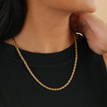 Rope Chain - 4mm | Necklaces by DORADO