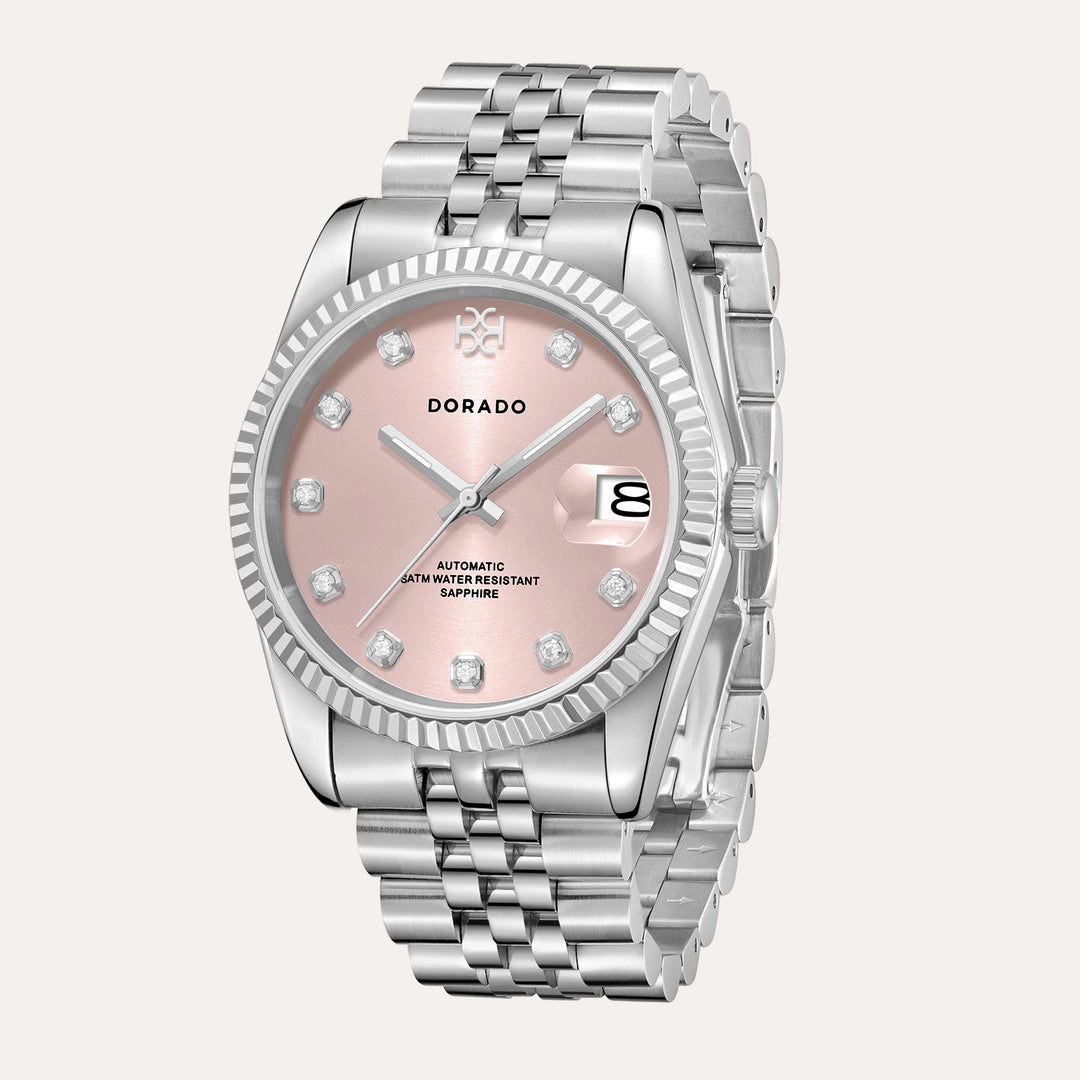 36mm DORADO Silver Timeless Watch | Watch by DORADO