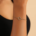 Iced Lucky Bracelet w/ Cuban Chain | Bracelets by DORADO