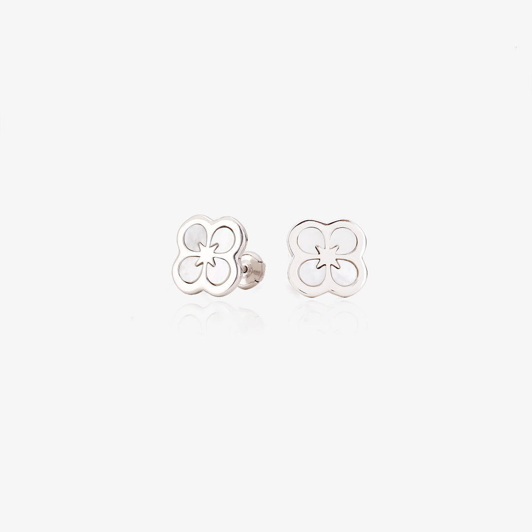 Ventura Clover Stud Earrings | Earrings by DORADO