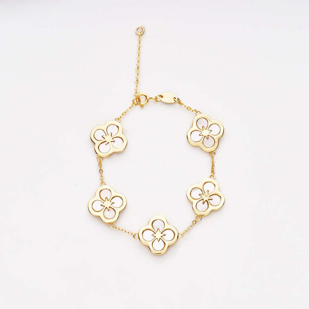 Ventura Clover Bracelet | Bracelets by DORADO