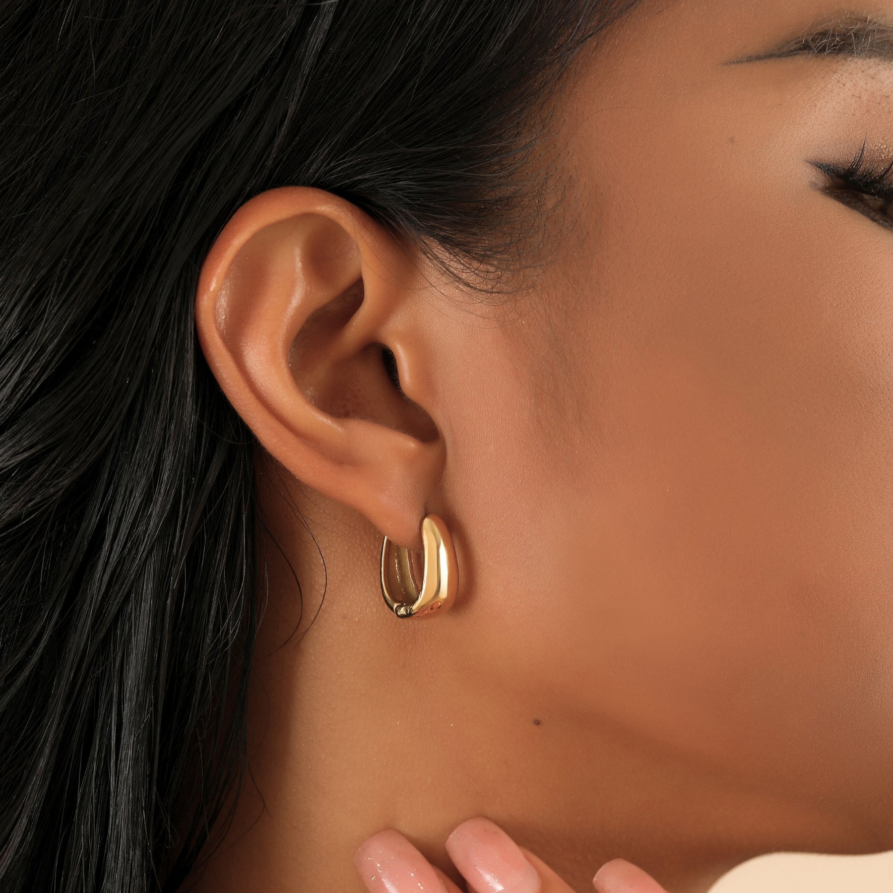 Chunky Dome Earrings | Earrings by DORADO