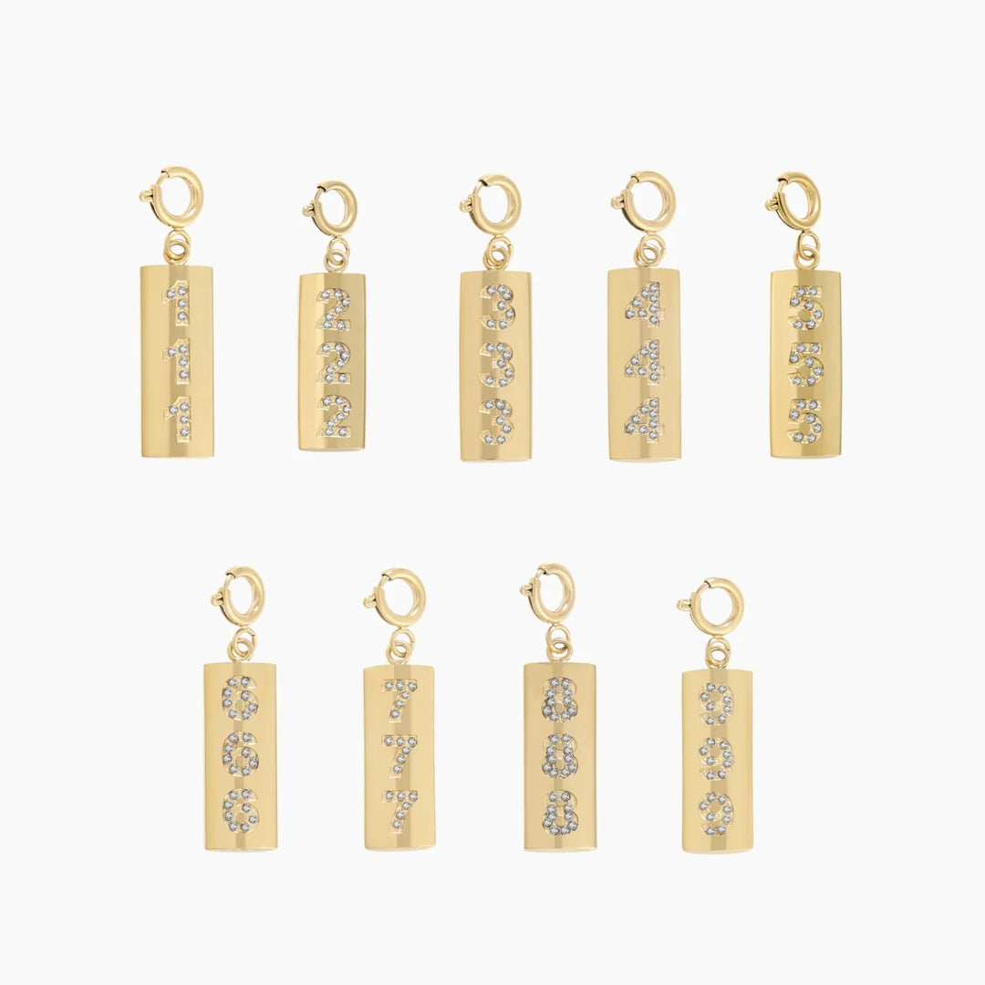 Angel Number Charm | Necklaces by DORADO