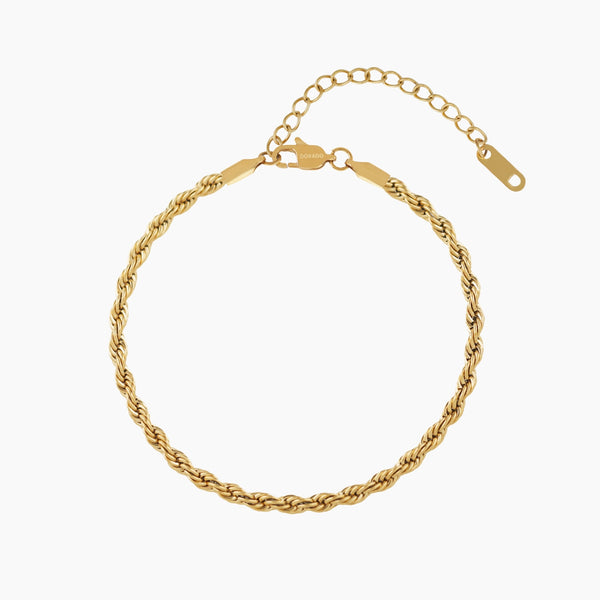 Rope Anklet - 4mm | Anklets by DORADO