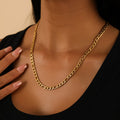 Figaro Chain - 5mm | Necklaces by DORADO