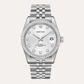 36mm DORADO Silver Timeless Watch | Watch by DORADO