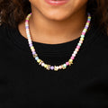 Kids Colorful Beaded Name Necklace