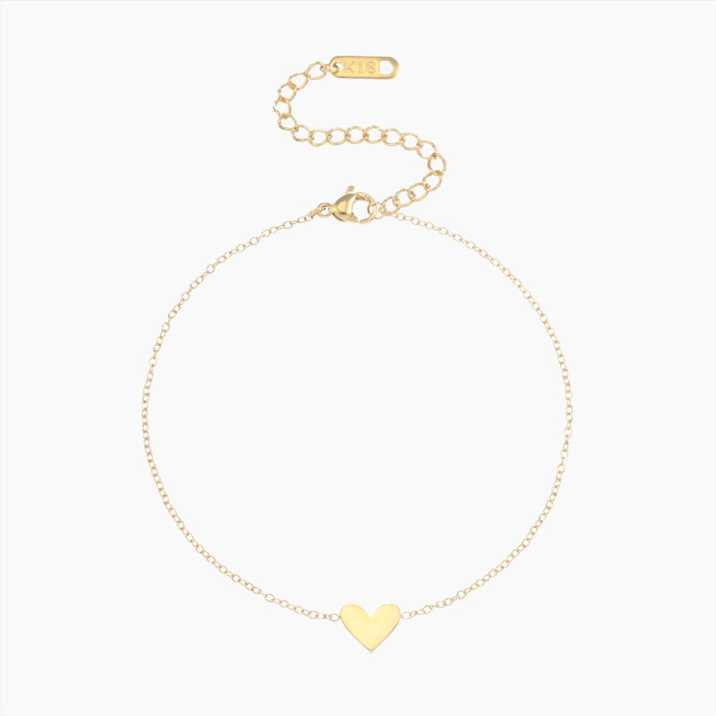 Heart Anklet | Ankle Bracelet by DORADO