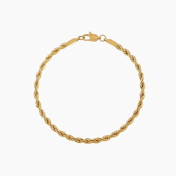 Rope Chain Bracelet - 4mm | Bracelets by DORADO