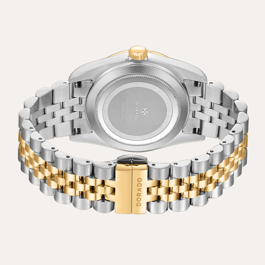 36mm DORADO Two Tone Timeless Watch | Watch by DORADO