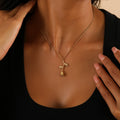 Rose Pendant Necklace | Necklaces by DORADO