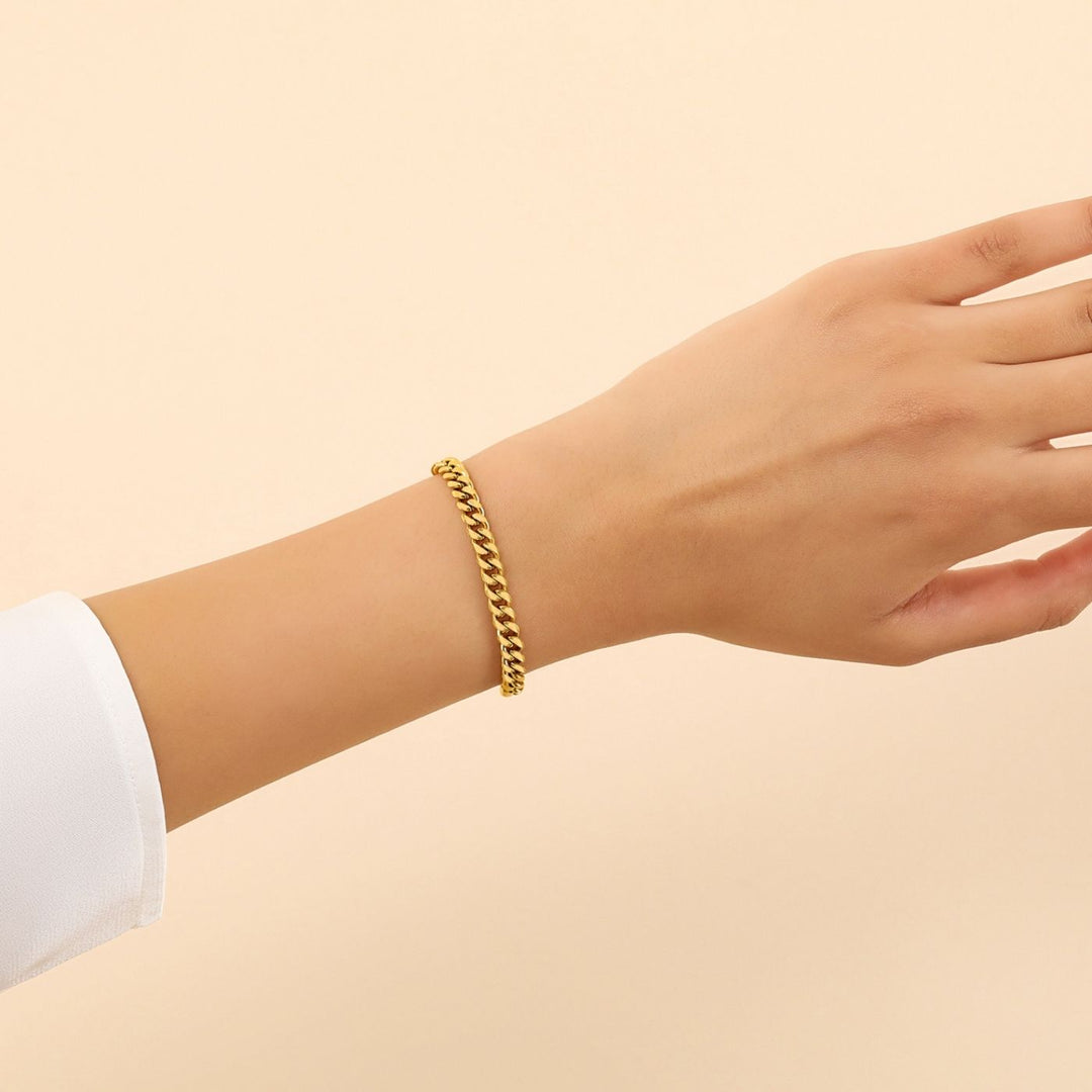 Cuban Link Bracelet - 5mm | Bracelets by DORADO