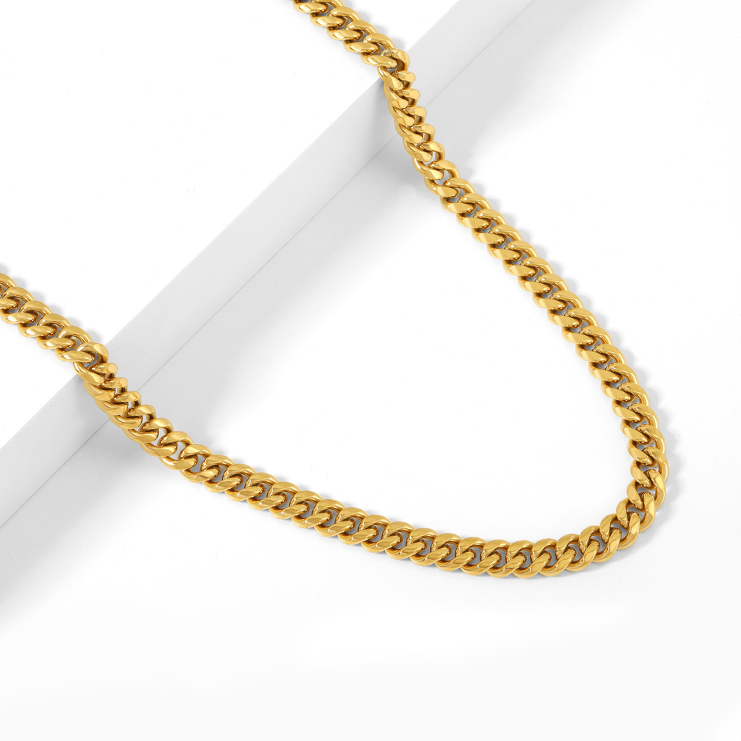 Miami Cuban Link Chain - 8mm | Necklaces by DORADO