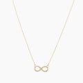 Iced Infinity Necklace