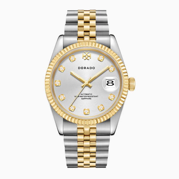 36mm DORADO Two Tone Timeless Watch | Watch by DORADO