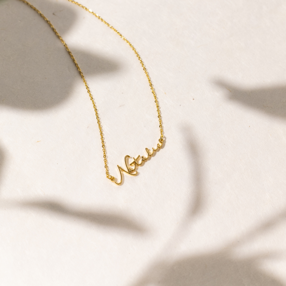 Mon Petit Name Necklace | Necklaces by DORADO