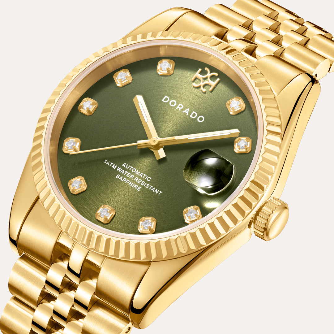 36mm DORADO Gold Timeless Watch