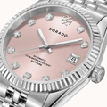 DORADO Silver Timeless Watch - Pink | Watch by DORADO
