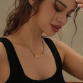 Diamond Cut Underline Name Necklace | Necklaces by DORADO