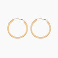 Chunky Hollow Hoop Earrings