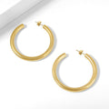 Thick Hoop Earrings | Earrings by DORADO