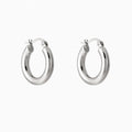 Bold Tube Hoop Earrings