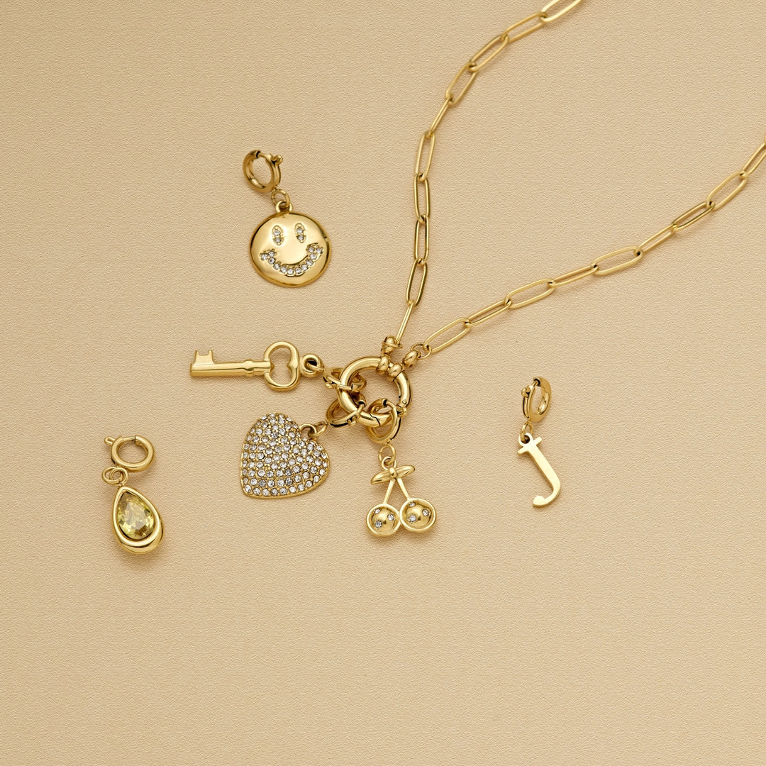 Paperclip Charm Necklace