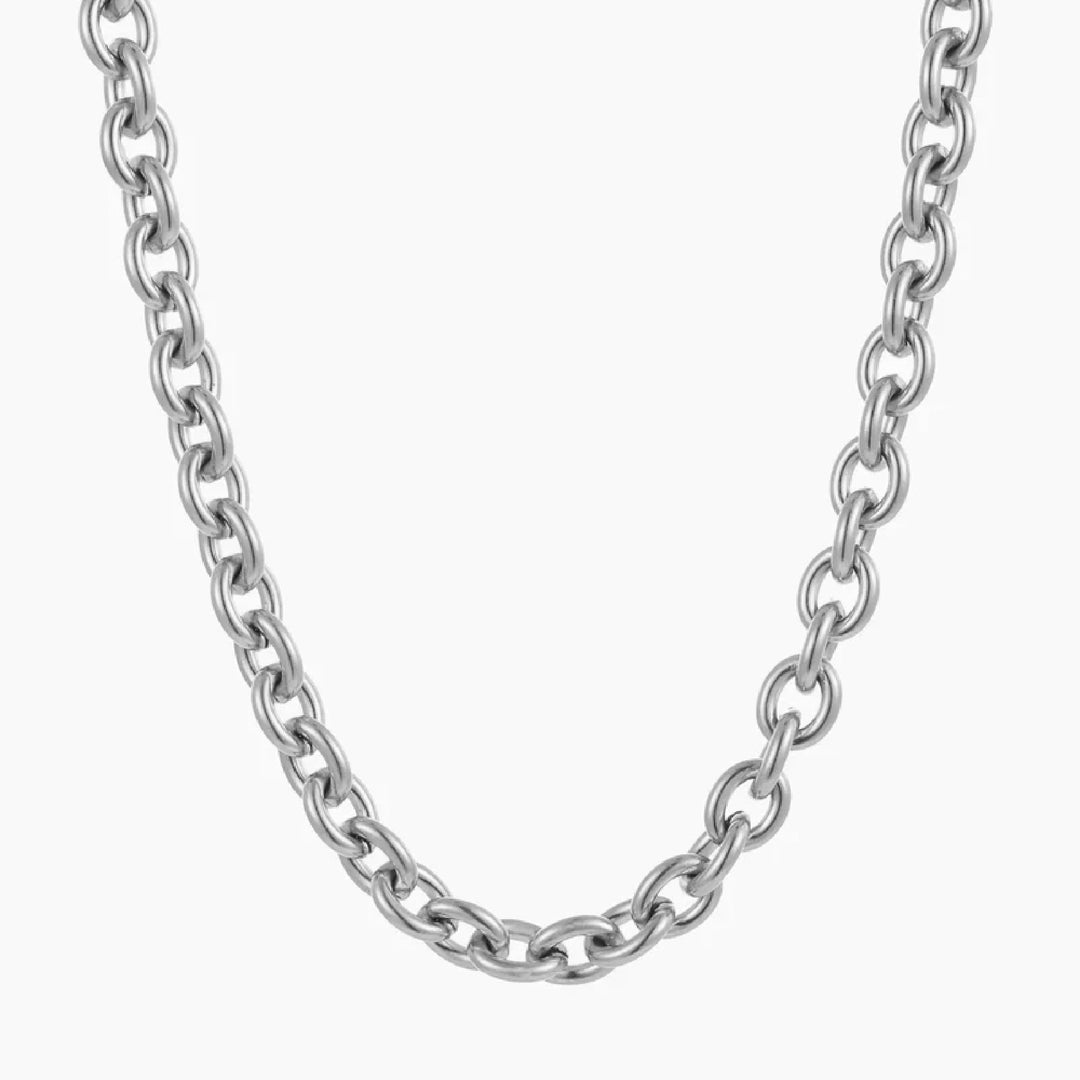 Chunky Rolo Chain Necklace | DORADO