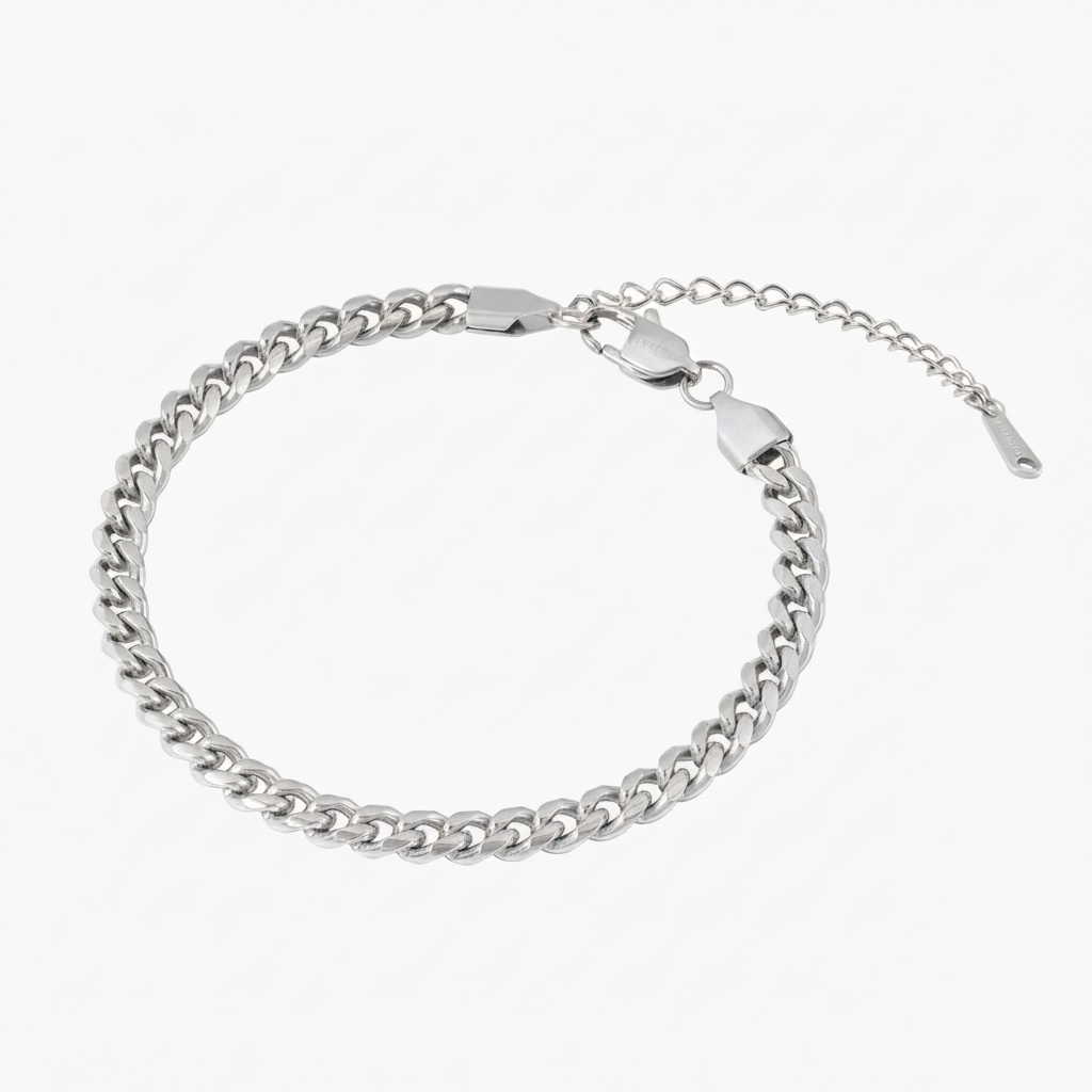 Cuban Link Anklet - 5mm