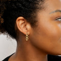Cuban Link Drop Earrings