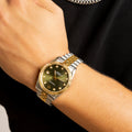 DORADO Two Tone Timeless Watch - Olive