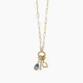 Paperclip Charm Necklace | Necklaces by DORADO
