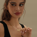 Drippy Name Necklace w/ Cuban Chain | Necklaces by DORADO