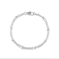 Double Satellite Chain Bracelet