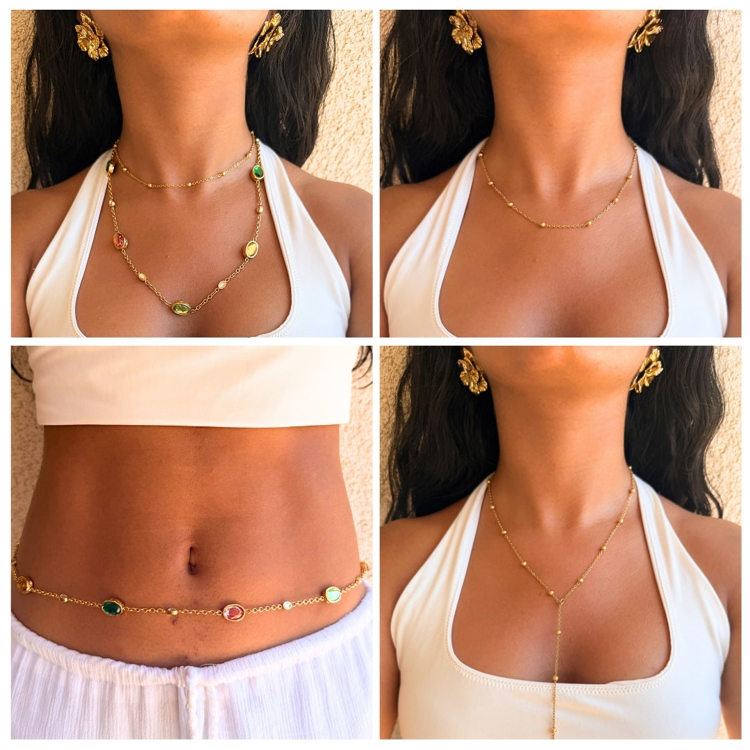 Viva Color Waist Chain | Waist Chain by DORADO