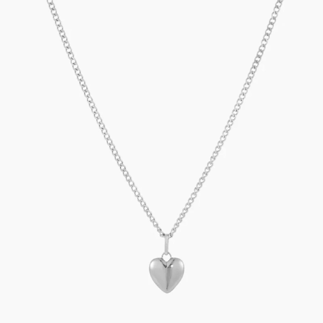 Heart Pendant w/ Cuban Chain | DORADO