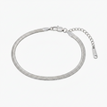 Herringbone Anklet - 3mm