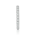 Pave Round Cut Moissanite Eternity Band | Engagement Ring by DORADO