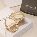 XOXO Name Hoop Earrings | Earrings by DORADO