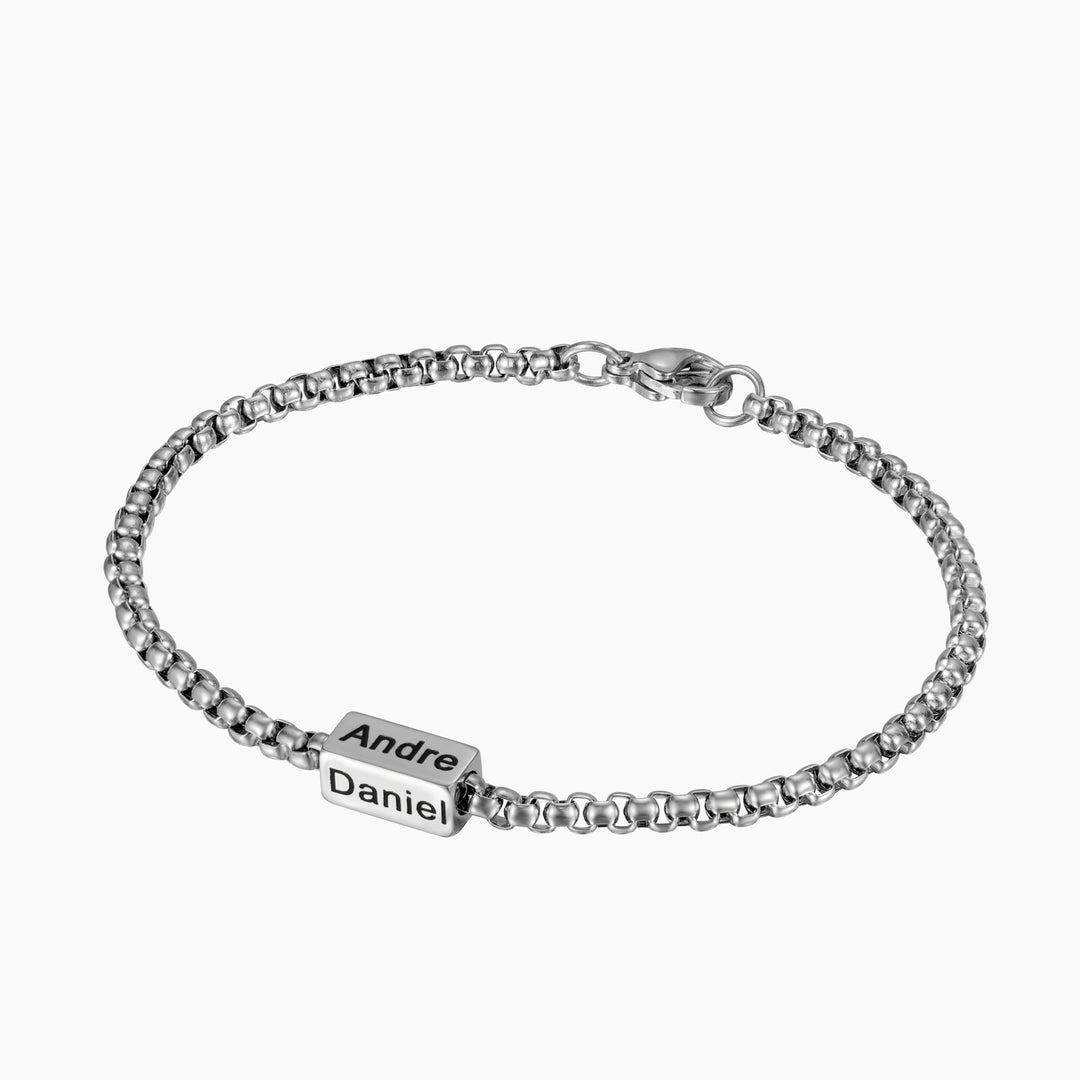 Mens 3D Multi Name Bracelet | DORADO