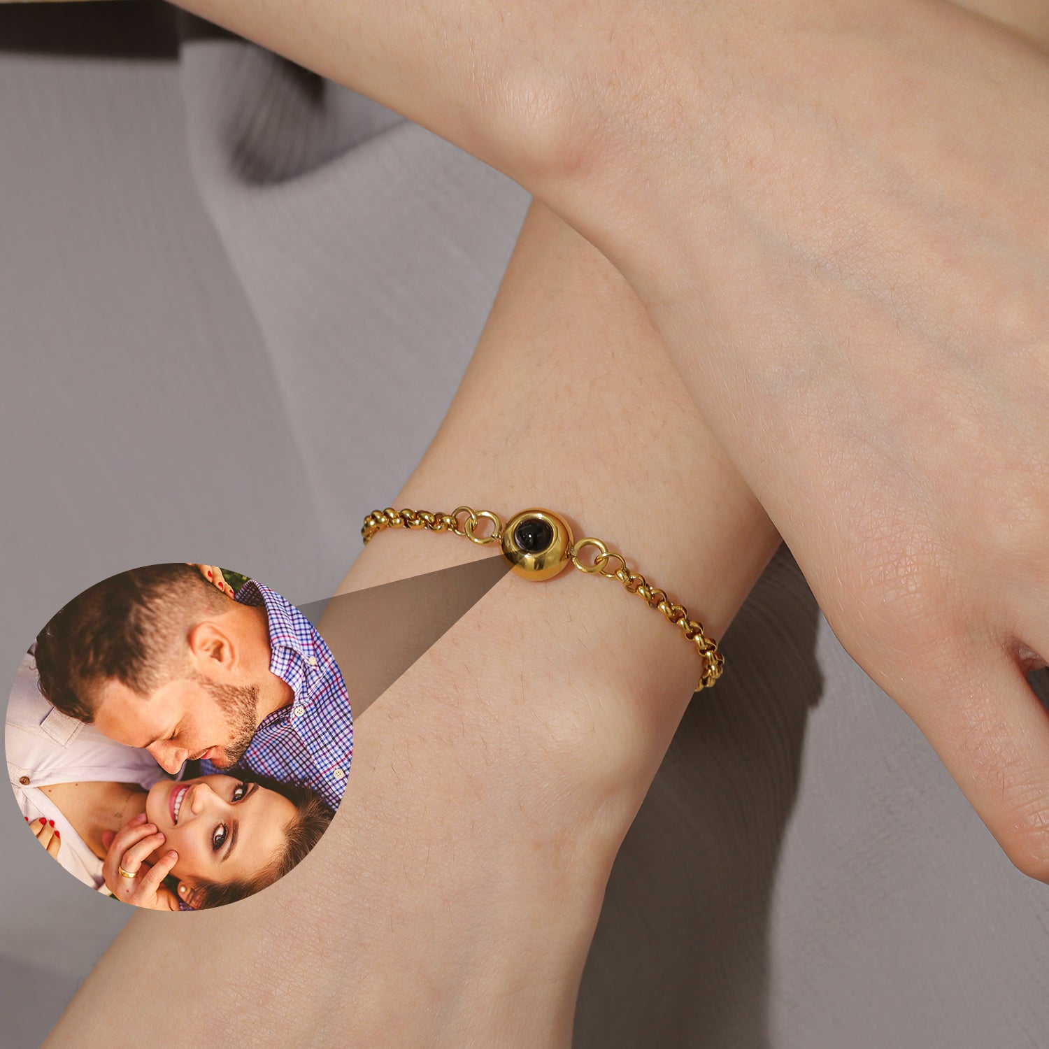 Personalized Photo Bracelet | Dorado Fashion