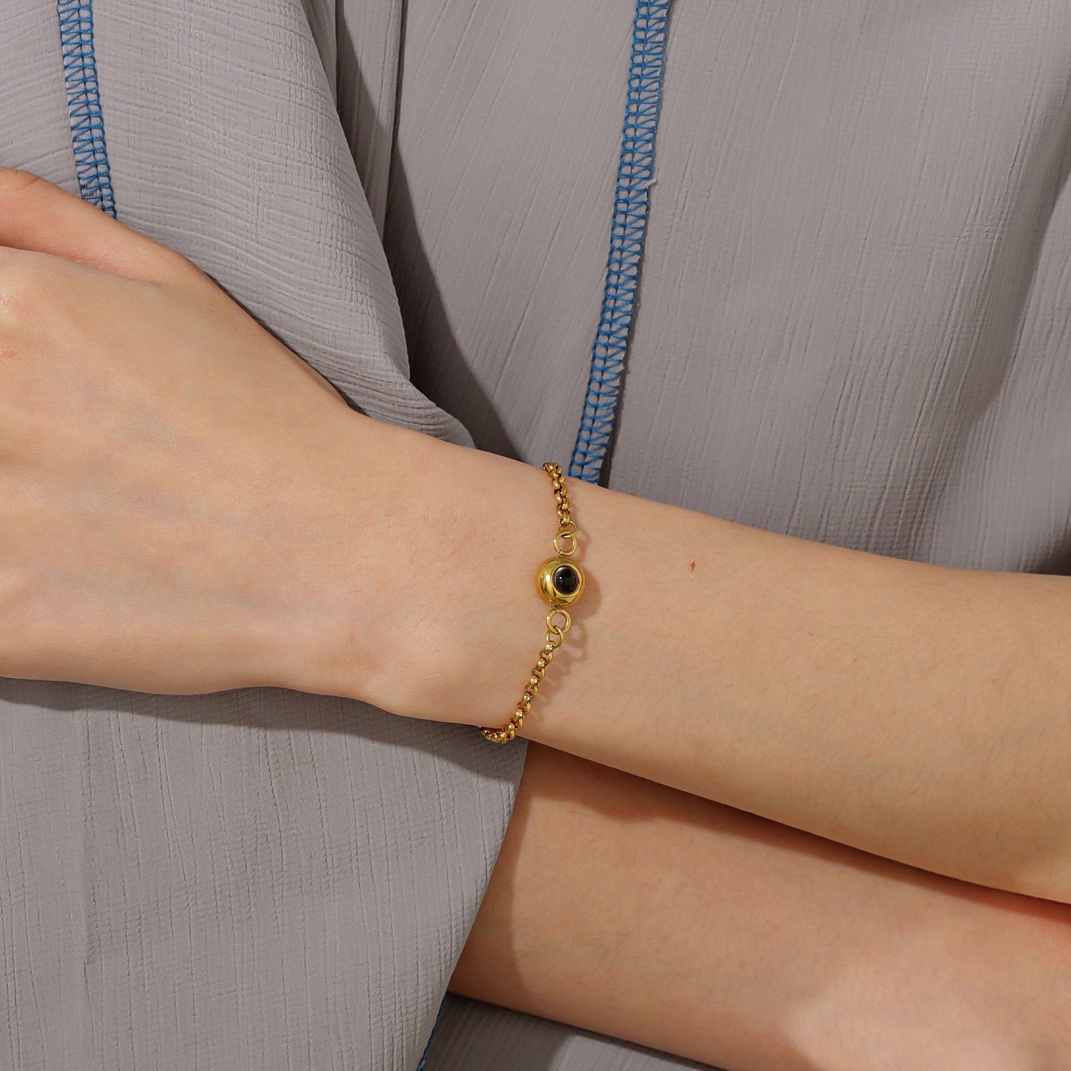 Personalized Photo Bracelet | Dorado Fashion