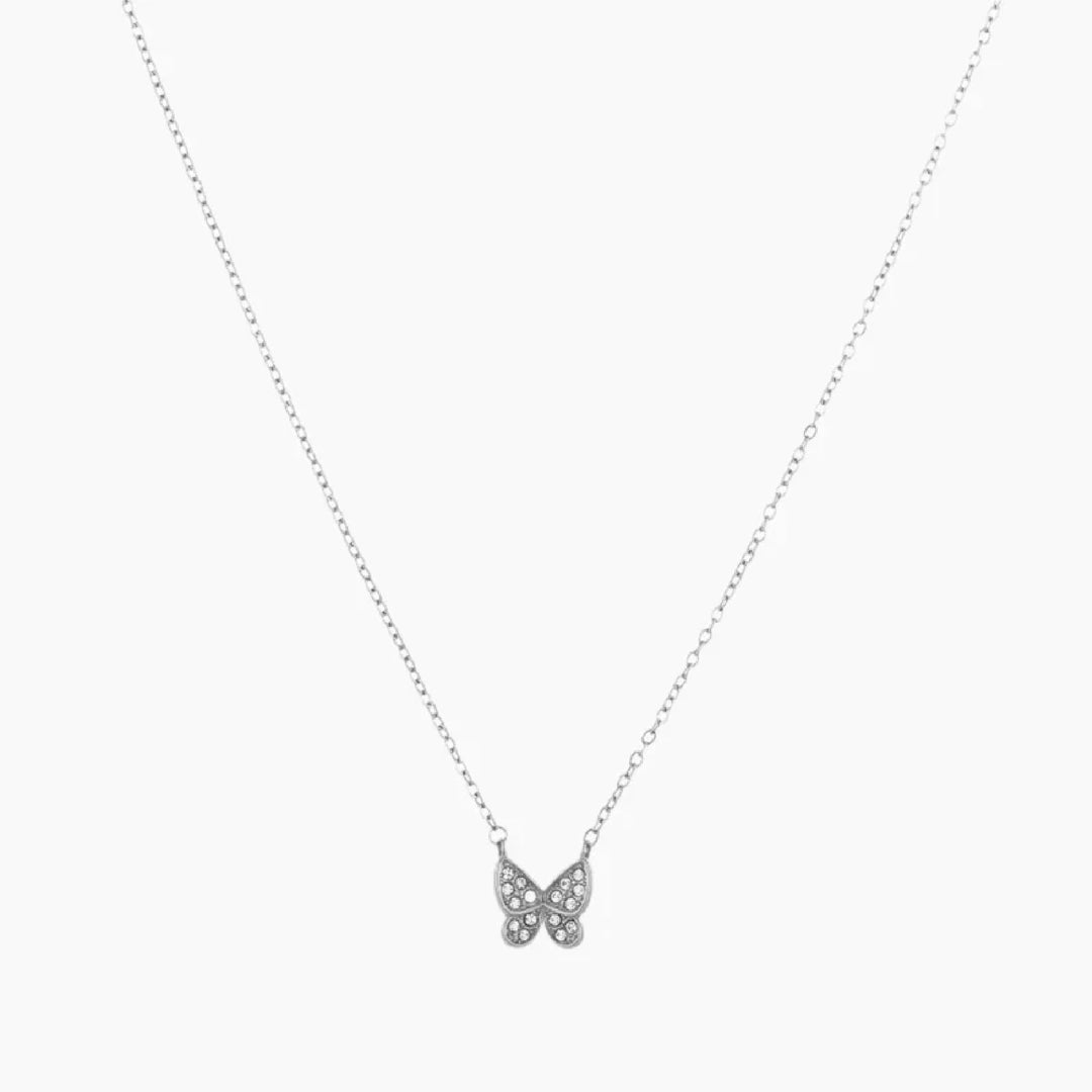 Iced Butterfly Necklace | DORADO