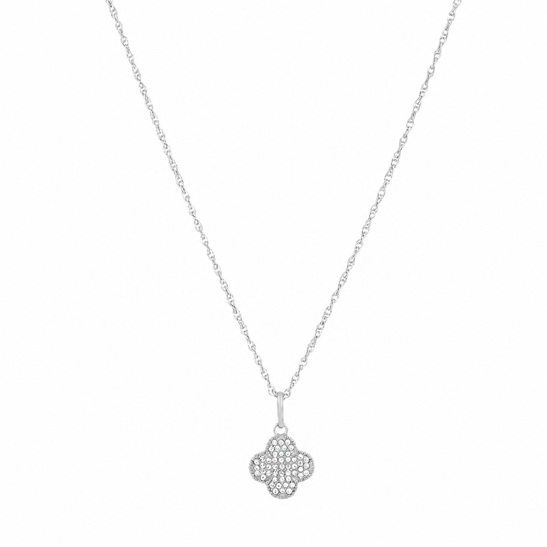 Iced Lucky Pendant Necklace