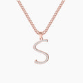 Iced Letter Necklace