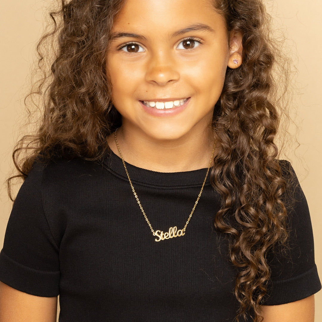 Kids Custom Name Necklace | DORADO