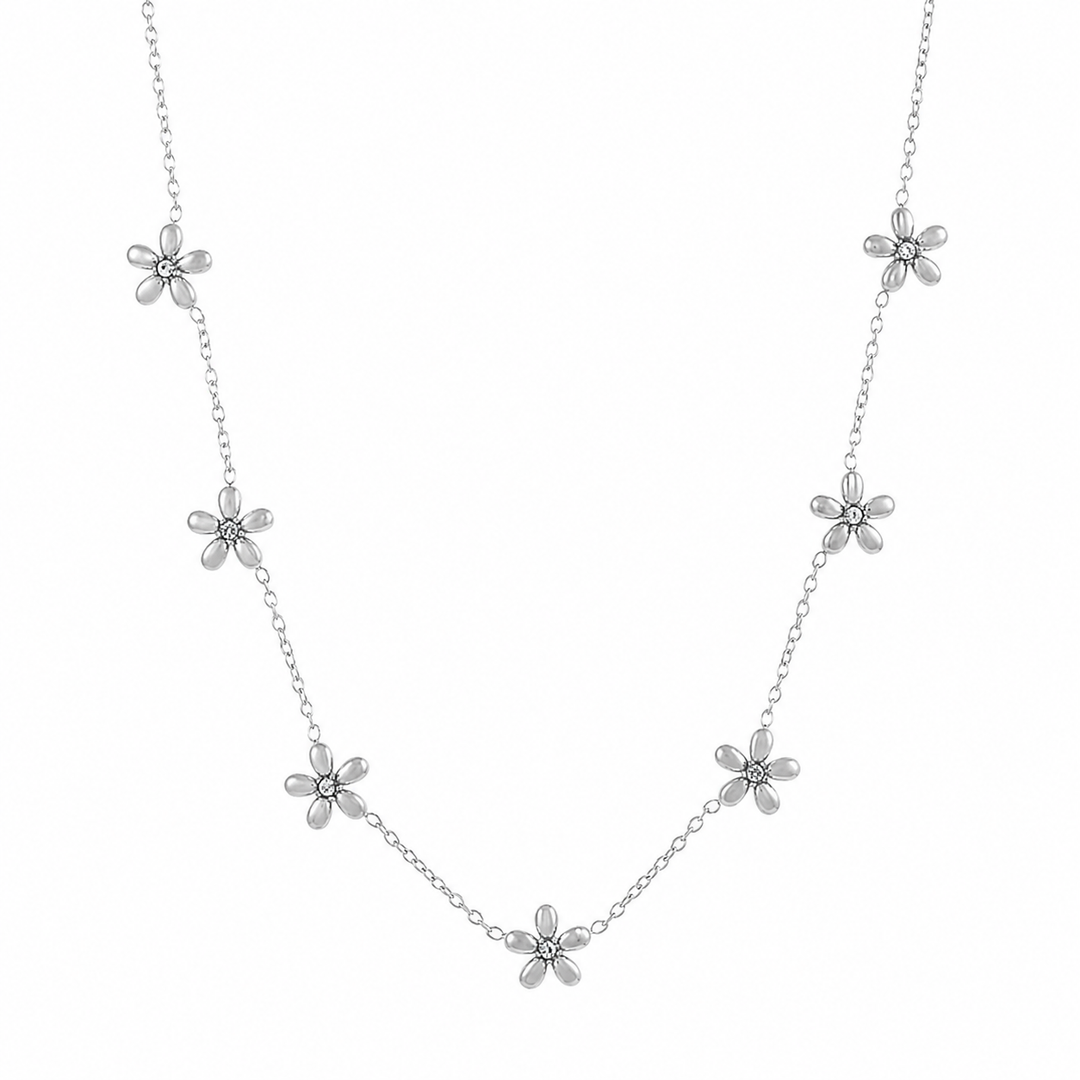 Multi Flower Necklace